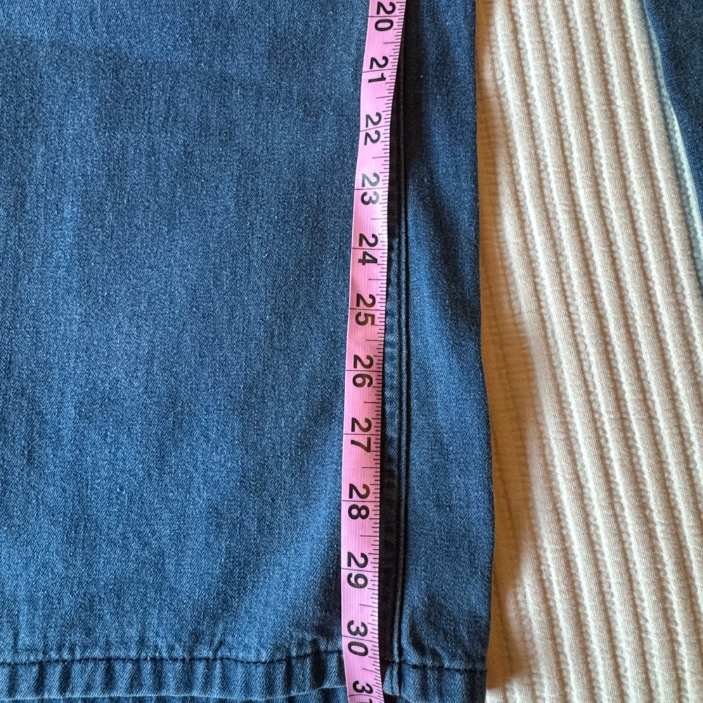 Doen Blue Wide Leg Jeans - Picture 10 of 11